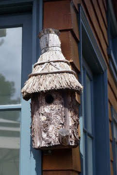 Backyard birdhouse that attracted wrens several years ago / Photo by Eric Schoeder